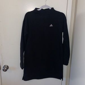 Adidas long US XS mock collar sweatshirt